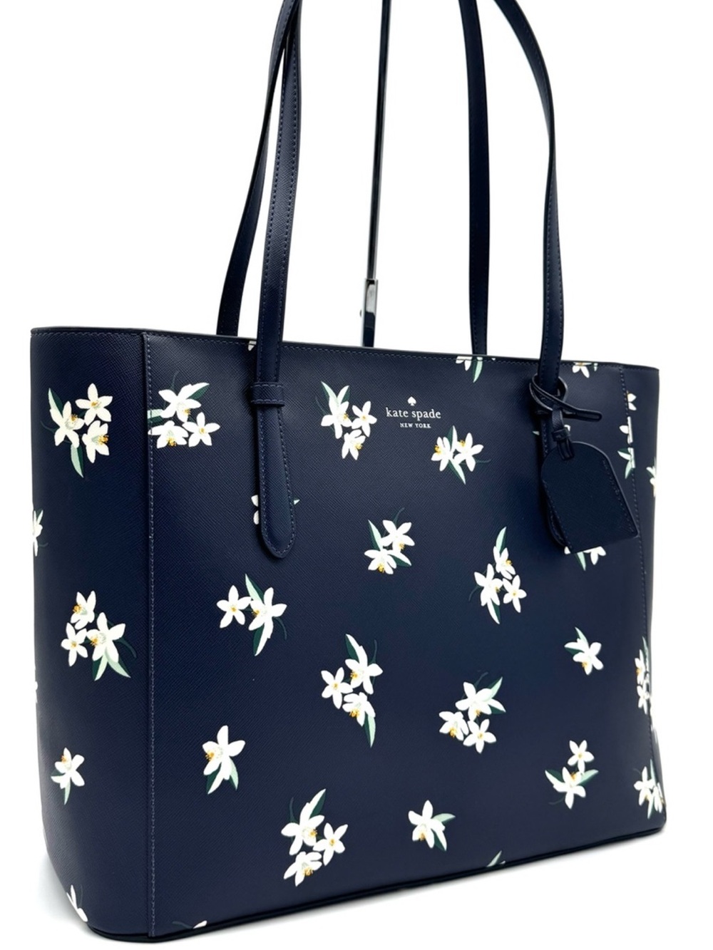 Kate Spade Schuyler Medium Tote Bag - Navy Blue